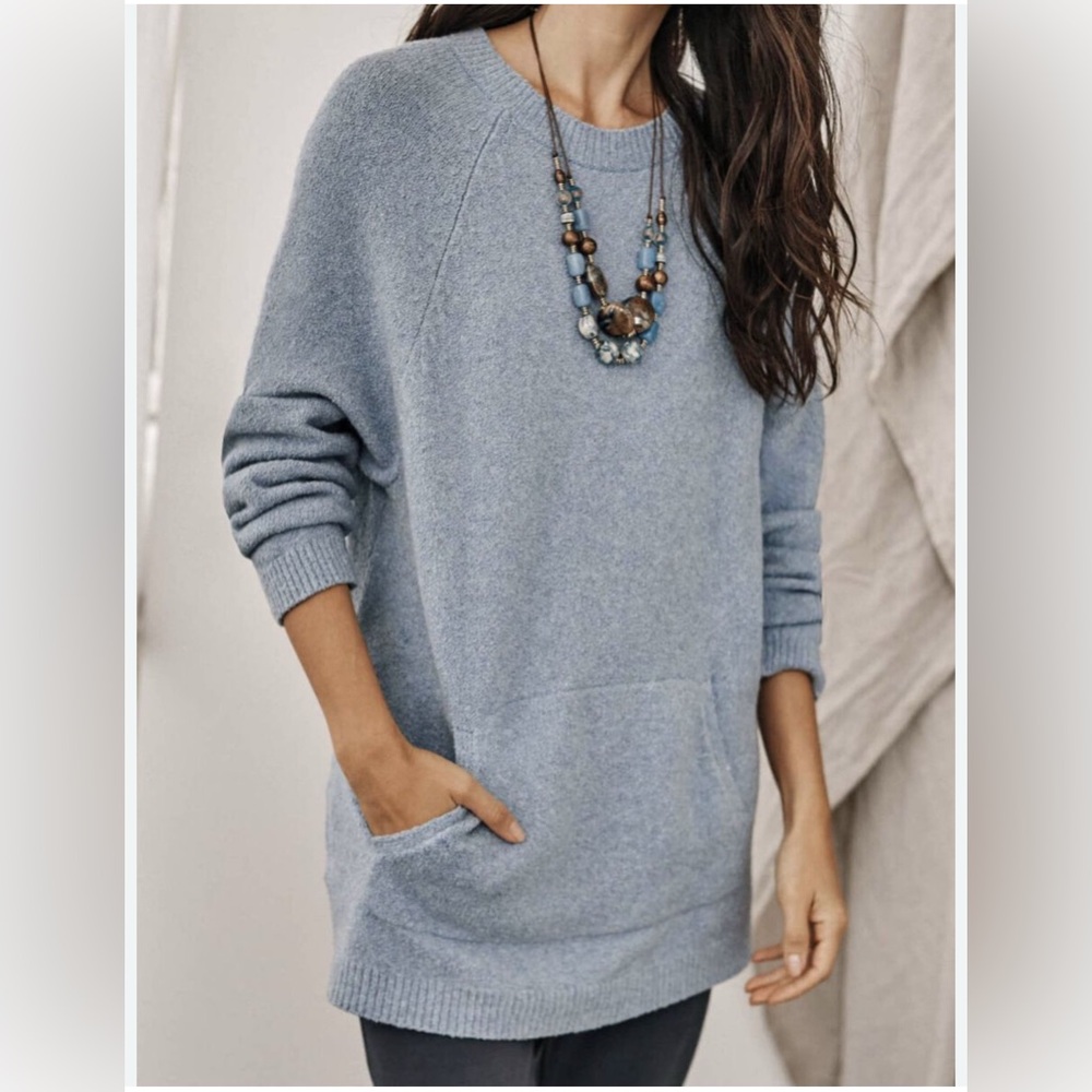 J. JILL PureJill Powder Blue Sweater